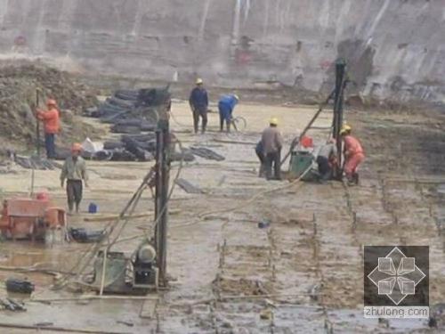 辽中我公司承建北京房山区水池地基注浆加固工程